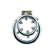 Charger l'image dans la galerie, Spiked Chastity Ring - Metalchastity