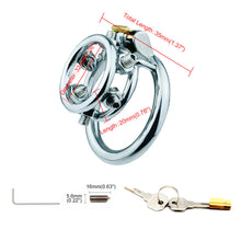 Charger l'image dans la galerie, Spiked Chastity Ring - Metalchastity