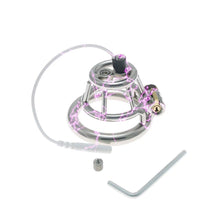 Lade das Bild in den Galerie-Viewer, Stainless Steel Basket Electric Chastity Cage 2