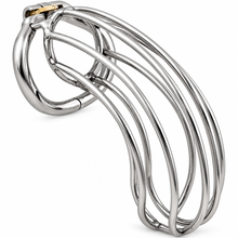 Charger l'image dans la galerie, Stainless Steel Big Chastity Cage