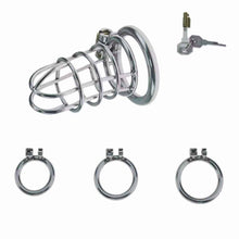Lade das Bild in den Galerie-Viewer, Stainless Steel Prison Chastity Cage