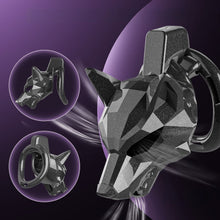 Lade das Bild in den Galerie-Viewer, Starlight Black Wolf Chastity Cage 1