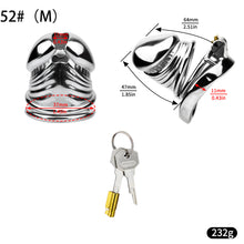 Load image into Gallery viewer, Steel Chastity Cage - 5