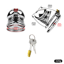 Load image into Gallery viewer, Steel Chastity Cage - 6