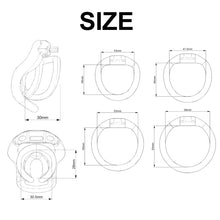 Lade das Bild in den Galerie-Viewer, Ultra-Micro Dual-Layer Chastity Cage 8