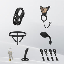 Charger l'image dans la galerie, Upgrade Cobra Chastity Cage With Underwear And Plug
