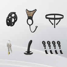 Charger l'image dans la galerie, Upgrade Cobra Chastity Cage With Underwear And Plug