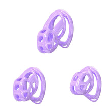 Charger l'image dans la galerie, Upgrade Invisible Purple Cobra Chastity Cage