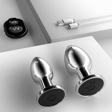 Load image into Gallery viewer, Vibrating Butt Plug - Metalchastity