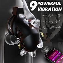 Load image into Gallery viewer, Vibrating Chastity Cage - App Control
