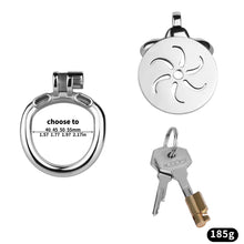 Lade das Bild in den Galerie-Viewer, Wind and Fire Wheel Flat Chastity Lock - 7