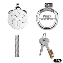Lade das Bild in den Galerie-Viewer, Wind and Fire Wheel Flat Chastity Lock - 7