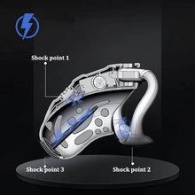 Load image into Gallery viewer, Wireless Remote Control Electric Shock Chastity Cage - Metalchastity