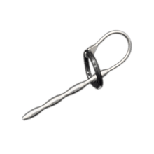 Charger l'image dans la galerie, Solid Urethral Sounding Penis Wand - Metalchastity