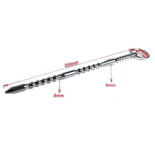 Lade das Bild in den Galerie-Viewer, Stainless Urethral Dilator Prince Wand - Metalchastity