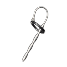 Charger l'image dans la galerie, Solid Urethral Sounding Penis Wand - Metalchastity