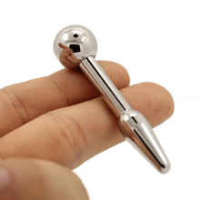 Load image into Gallery viewer, Smooth Urethral Play Stainless Steel Sound - Metalchastity