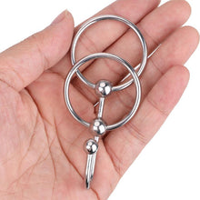 Lade das Bild in den Galerie-Viewer, Erektionsverstärker-Penisplug mit zwei Penisringen