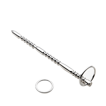 Lade das Bild in den Galerie-Viewer, Stainless Urethral Dilator Prince Wand - Metalchastity