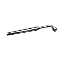 Load image into Gallery viewer, Tapered L-Shaped Urethral Sound - Metalchastity