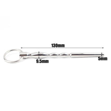 Lade das Bild in den Galerie-Viewer, Solid Stainless Beginner Penis Plug - Metalchastity