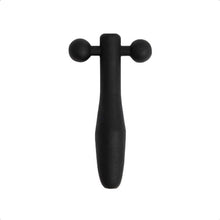 Lade das Bild in den Galerie-Viewer, Short Hollow Silicone Penis Plug 1.81 Inches Long - Metalchastity