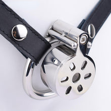 Lade das Bild in den Galerie-Viewer, 2023 Neuer Keuschheitskäfig für Männer in Dosen mit Gürtel