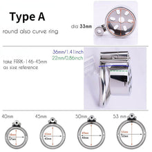 Lade das Bild in den Galerie-Viewer, 2023 Neuer Keuschheitskäfig für Männer in Dosen mit Gürtel