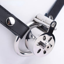 Lade das Bild in den Galerie-Viewer, 2023 Neuer Keuschheitskäfig für Männer in Dosen mit Gürtel