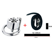 Lade das Bild in den Galerie-Viewer, 2023 Neuer Keuschheitskäfig für Männer in Dosen mit Gürtel