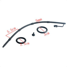 Lade das Bild in den Galerie-Viewer, Hohler Penisplug aus schwarzem Bambussilikon