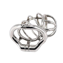 Lade das Bild in den Galerie-Viewer, Keuschheitskäfig aus Metall, 6 cm lang