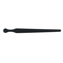 Lade das Bild in den Galerie-Viewer, Sounding for Beginners | Black Silicone Urethral Play Penis Plug - Metalchastity