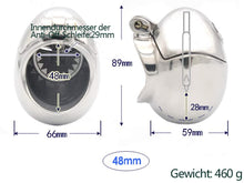 Lade das Bild in den Galerie-Viewer, Peniskäfig in EGG-Form aus rostfreiem Stahl