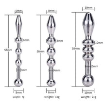 Lade das Bild in den Galerie-Viewer, Sensational Urethral Dilation Penis Plugs - Metalchastity