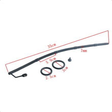 Lade das Bild in den Galerie-Viewer, Hohler Penisplug aus schwarzem Bambussilikon