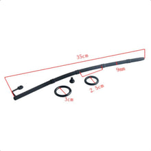 Lade das Bild in den Galerie-Viewer, Hohler Penisplug aus schwarzem Bambussilikon