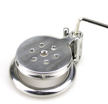 Lade das Bild in den Galerie-Viewer, Der Tablet-Keuschheitskäfig aus Metall mit Rohr