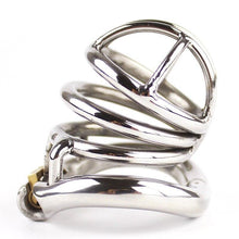 Load image into Gallery viewer, Metal Chastity Cage Small