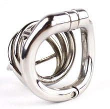 Load image into Gallery viewer, Metal Chastity Cage Small
