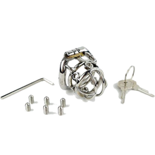 Lade das Bild in den Galerie-Viewer, Abstinenzschraube Keuschheitskäfig 2,28 Zoll lang