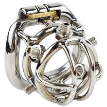 Lade das Bild in den Galerie-Viewer, Abstinenzschraube Keuschheitskäfig 2,28 Zoll lang