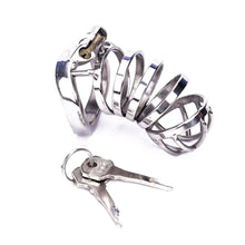 Charger l'image dans la galerie, Long & Abstinence Chastity Cage 2.28 inches - Metalchastity