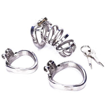 Charger l'image dans la galerie, Long & Abstinence Chastity Cage 2.28 inches - Metalchastity