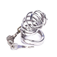 Charger l'image dans la galerie, Long & Abstinence Chastity Cage 2.28 inches - Metalchastity