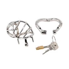 Lade das Bild in den Galerie-Viewer, Keuschheitskäfig aus Metall, 6 cm lang