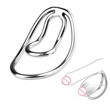 Load image into Gallery viewer, Metal Sissy Fufu Clip Chastity Device