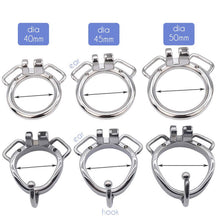 Lade das Bild in den Galerie-Viewer, Bondage Peniskäfig mit Keuschheitsgürtel für Männer