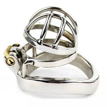 Load image into Gallery viewer, Short Chastity Cage 1.8 Inches With Arc Ring