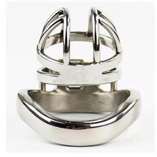 Load image into Gallery viewer, Short Chastity Cage 1.8 Inches With Arc Ring